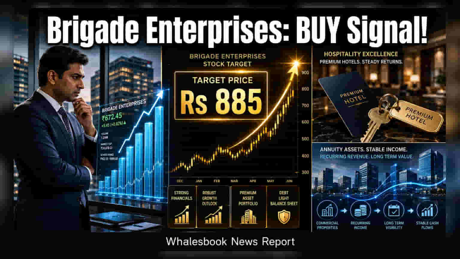 Brigade Enterprises Sees 'BUY' From ICICI Securities With Rs 885 Target