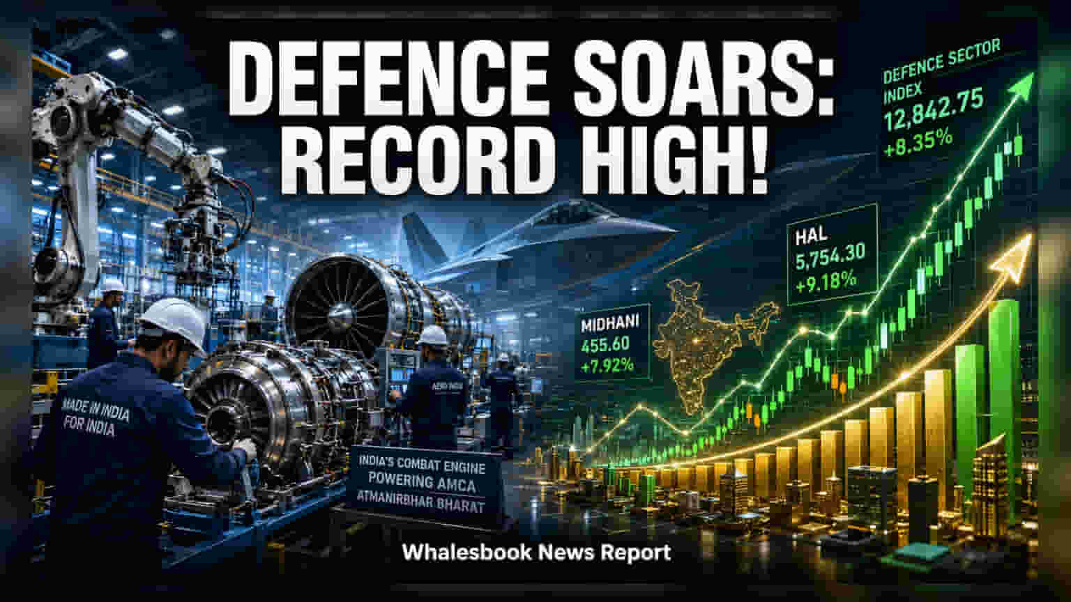 Nifty Defence Index: रेकॉर्डब्रेक तेजी! रिलायन्स आणि रोल्स-रॉइसच्या कराराने दिला मोठा आधार