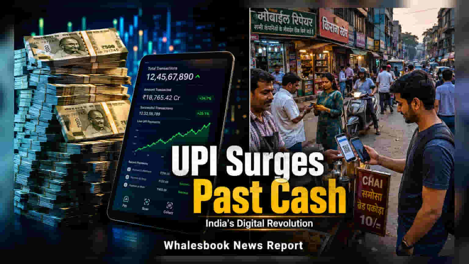 UPI Value Hits 70% of Cash; New Fee Bill Raises Adoption Risk