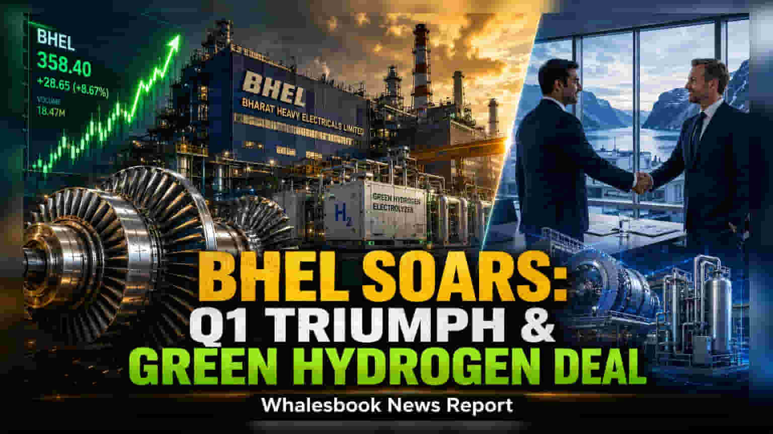 BHEL Share Price: லாபம் திரும்பியது, Hystar உடன் கூட்டணி! பங்குகள் உயர்வு!
