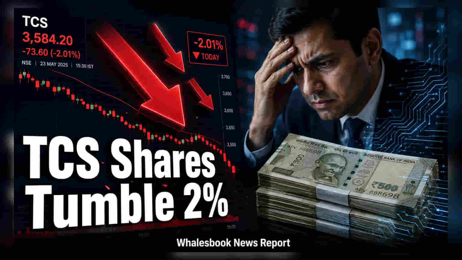 TCS Share Price: Q1 ਨਤੀਜਿਆਂ ਮਗਰੋਂ ਸ਼ੇਅਰ ਵਿੱਚ ਗਿਰਾਵਟ, ਜਾਣੋ ਕਾਰਨ
