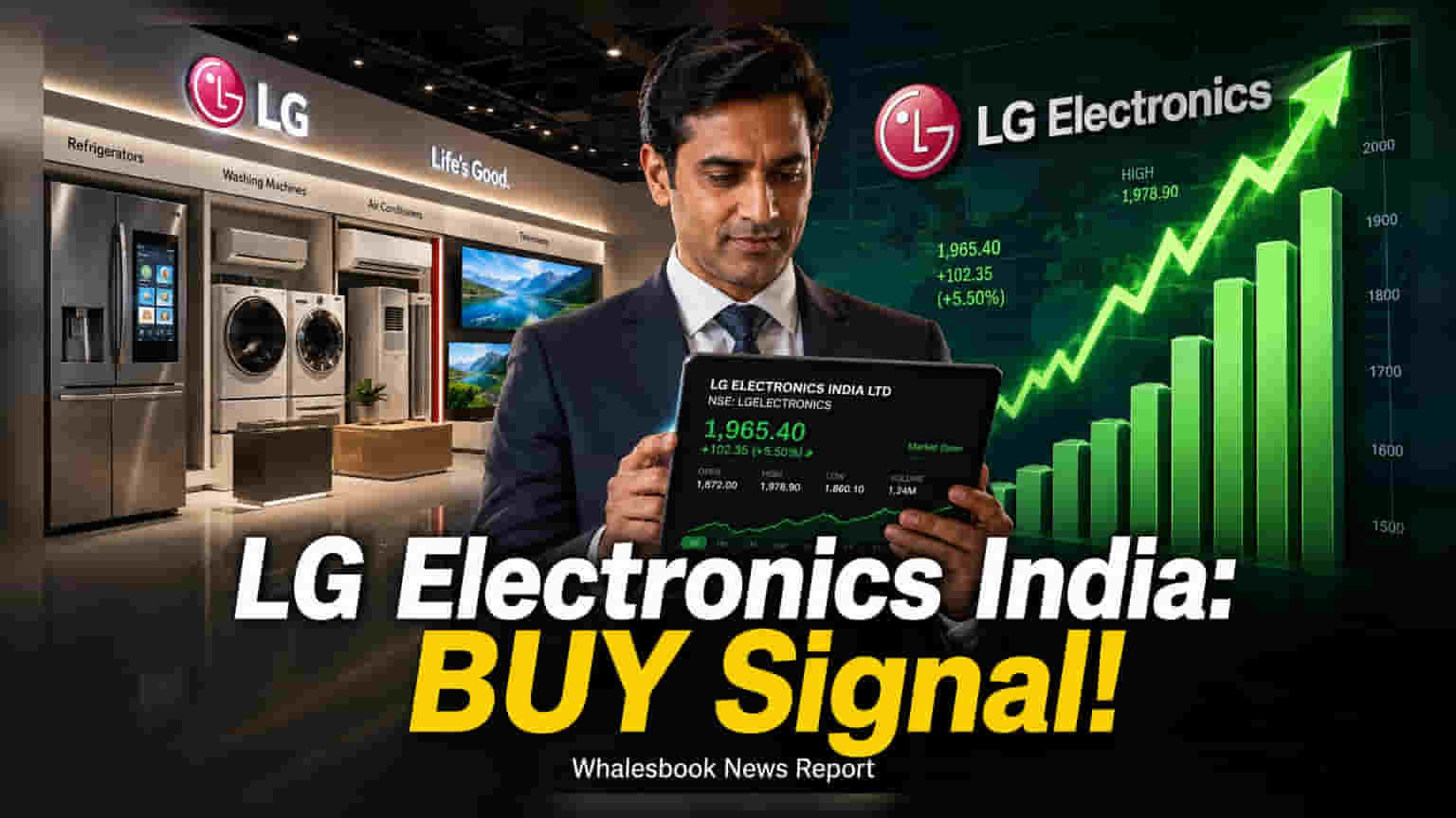 LG Electronics India Share Price: బ్రోకరేజీల 'బై' రేటింగ్! ₹1,815 టార్గెట్ తో దూసుకుపోనున్న షేర్?