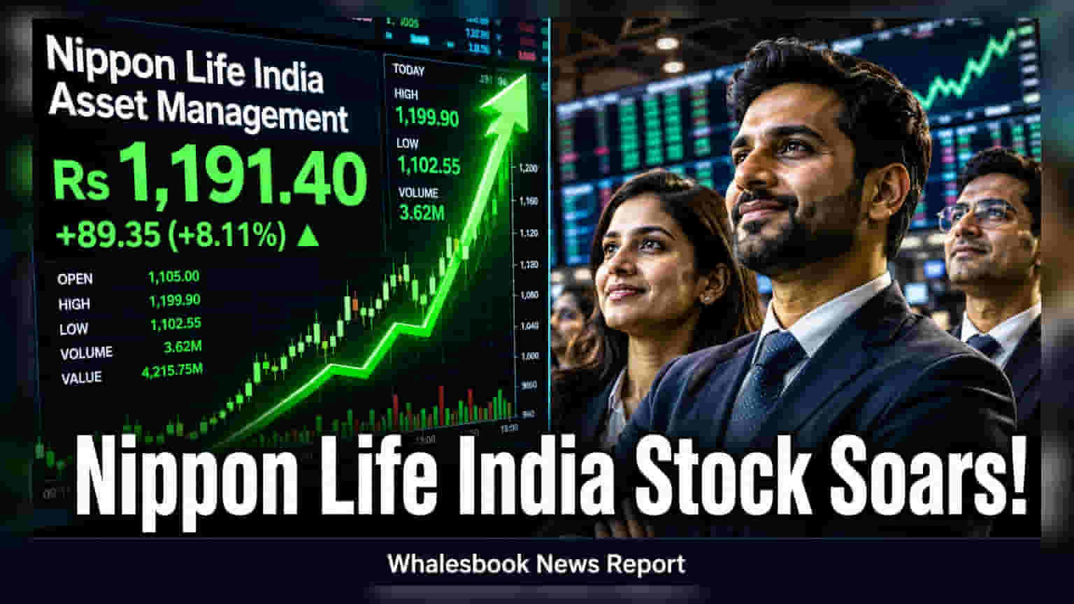 Nippon Life India AMC Share Price: Q1 માં પ્રોફિટ 27% વધ્યો, શેર 2% તેજીમાં