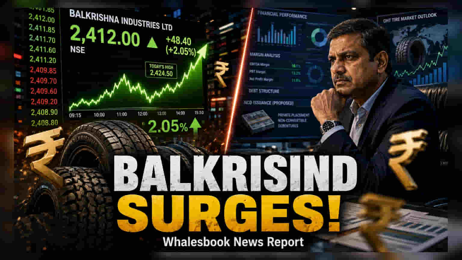 Balkrishna Industries Share Price: દેવું ઊભું કરવાની મીટિંગ પહેલા શેર **2%** તેજીમાં