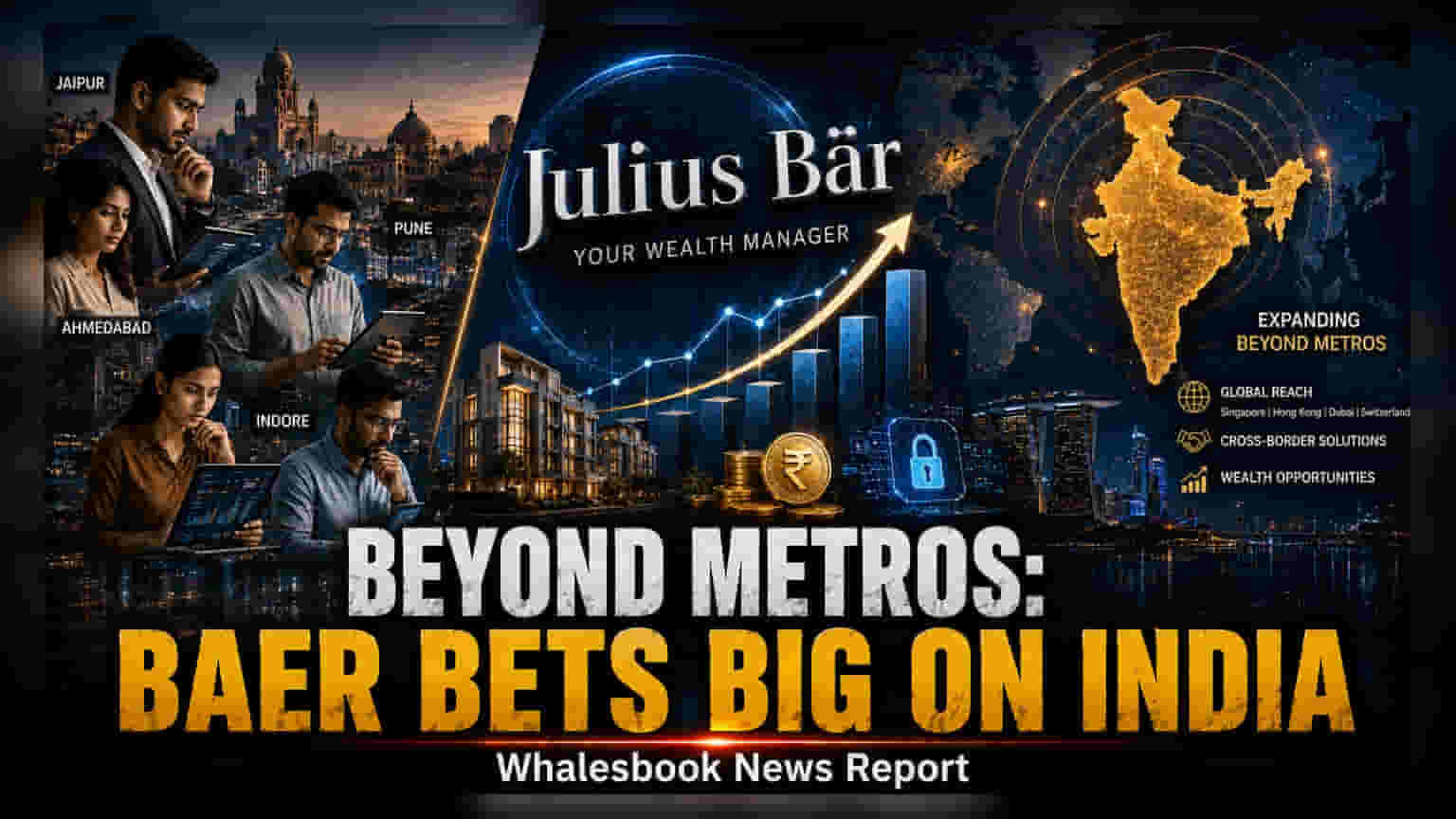 Julius Baer India: मेट्रो शहरांपलीकडे विस्तार, व्यवसाय दुप्पट करण्याचा मानस