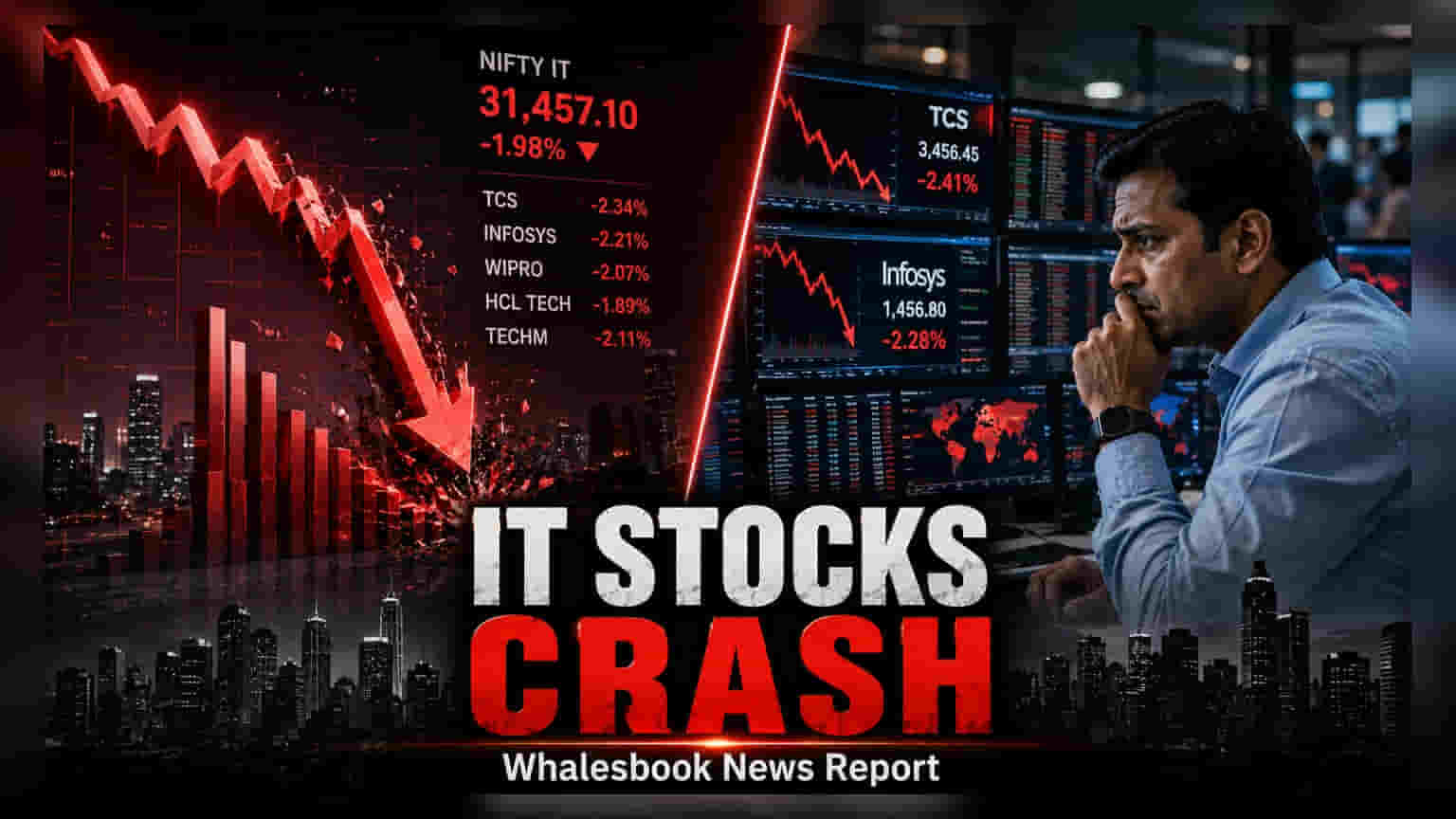 Nifty IT Stocks: प्रॉफिट बुकिंगमुळे IT शेअर्समध्ये घसरण, वाढत्या महागाईचाही फटका