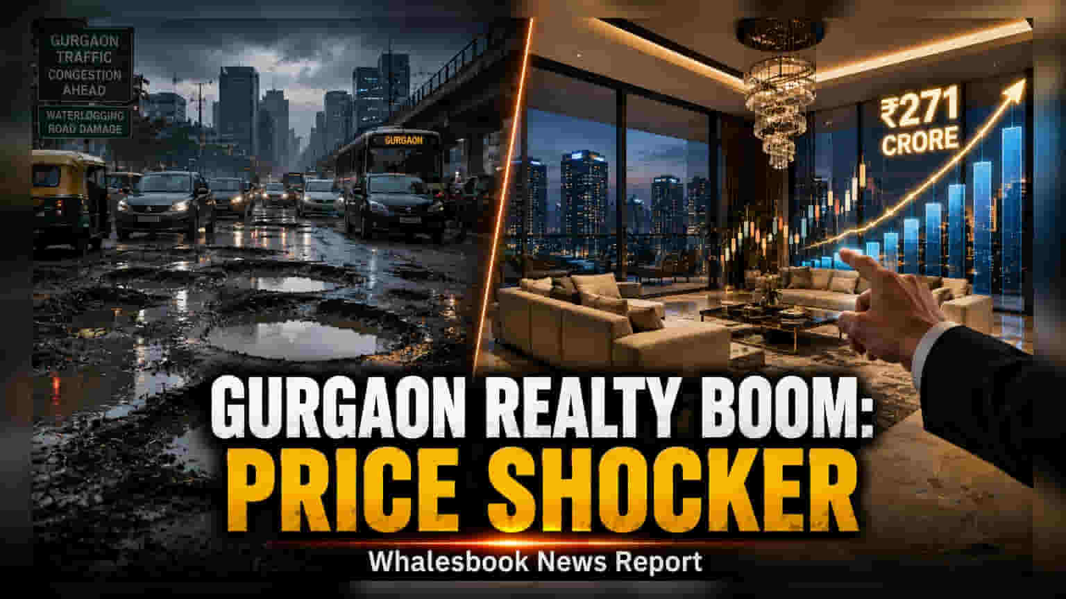 Gurgaon Luxury Homes Hit Record Prices Despite Infra Issues