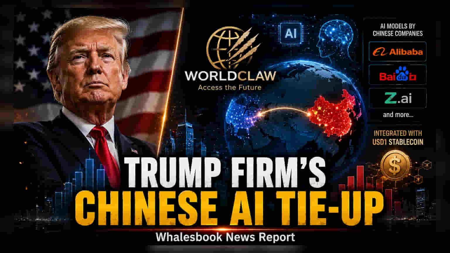 Trump-Linked World Liberty Financial Partners With AI Firm Using China Tech