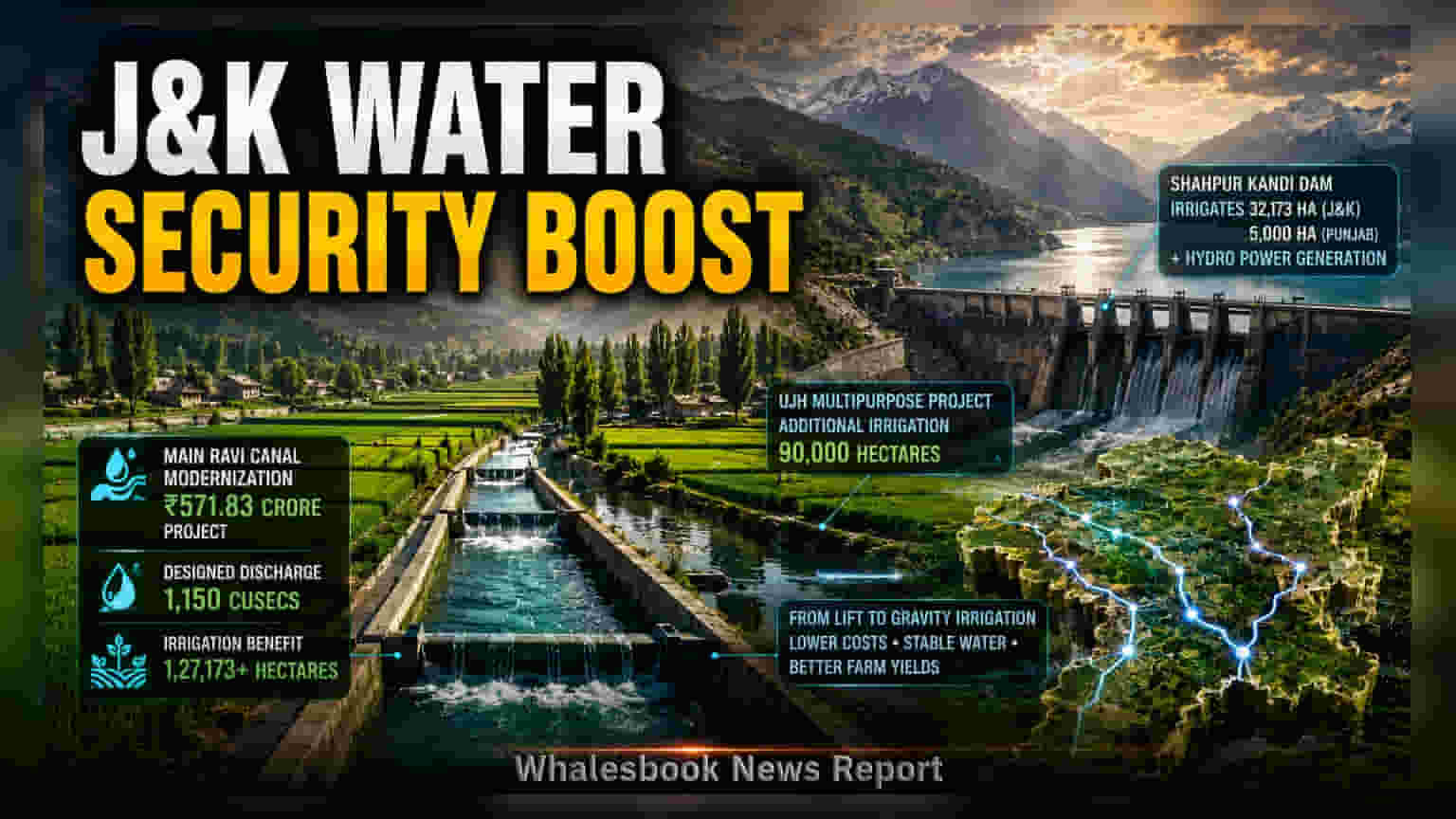 J&K Accelerates Ravi Basin Irrigation Projects Worth ₹571 Crore