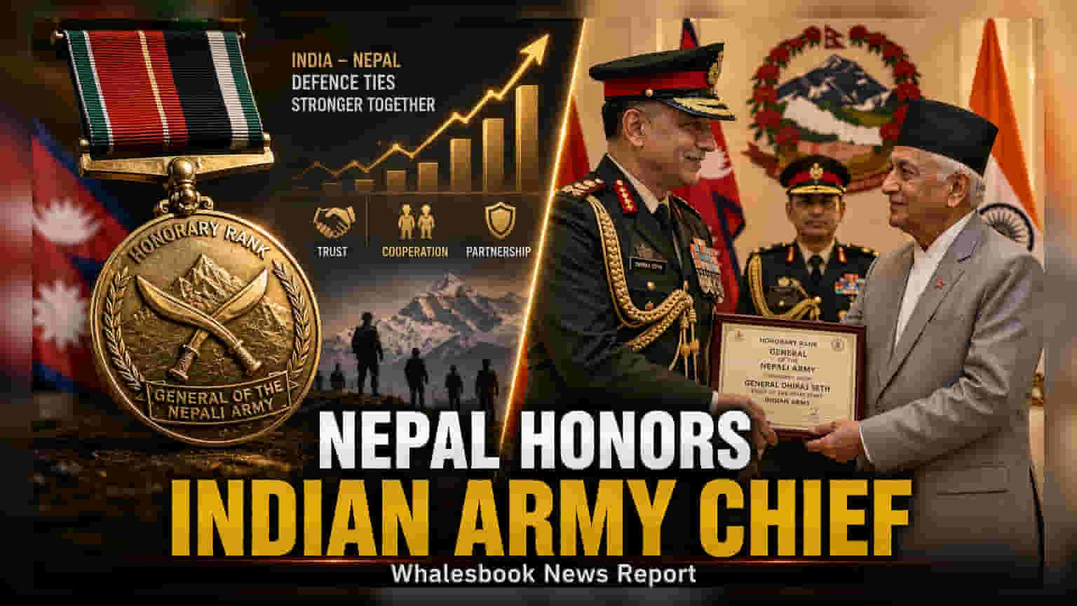 Nepal Honors Indian Army Chief General Dhiraj Seth