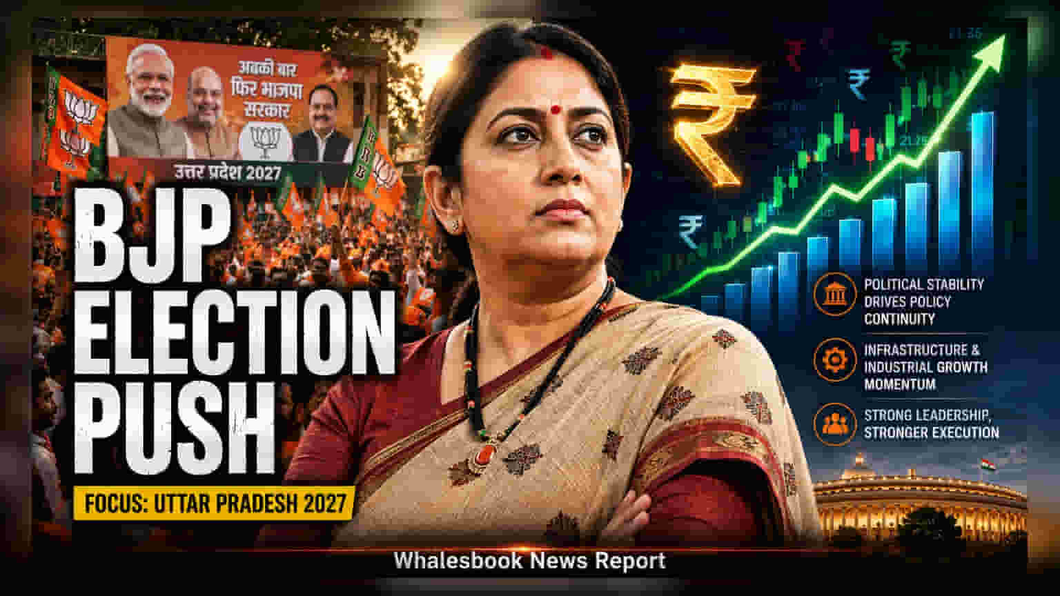 BJP Appoints Irani, Goyal, Madhav in Key Organizational Reshuffle