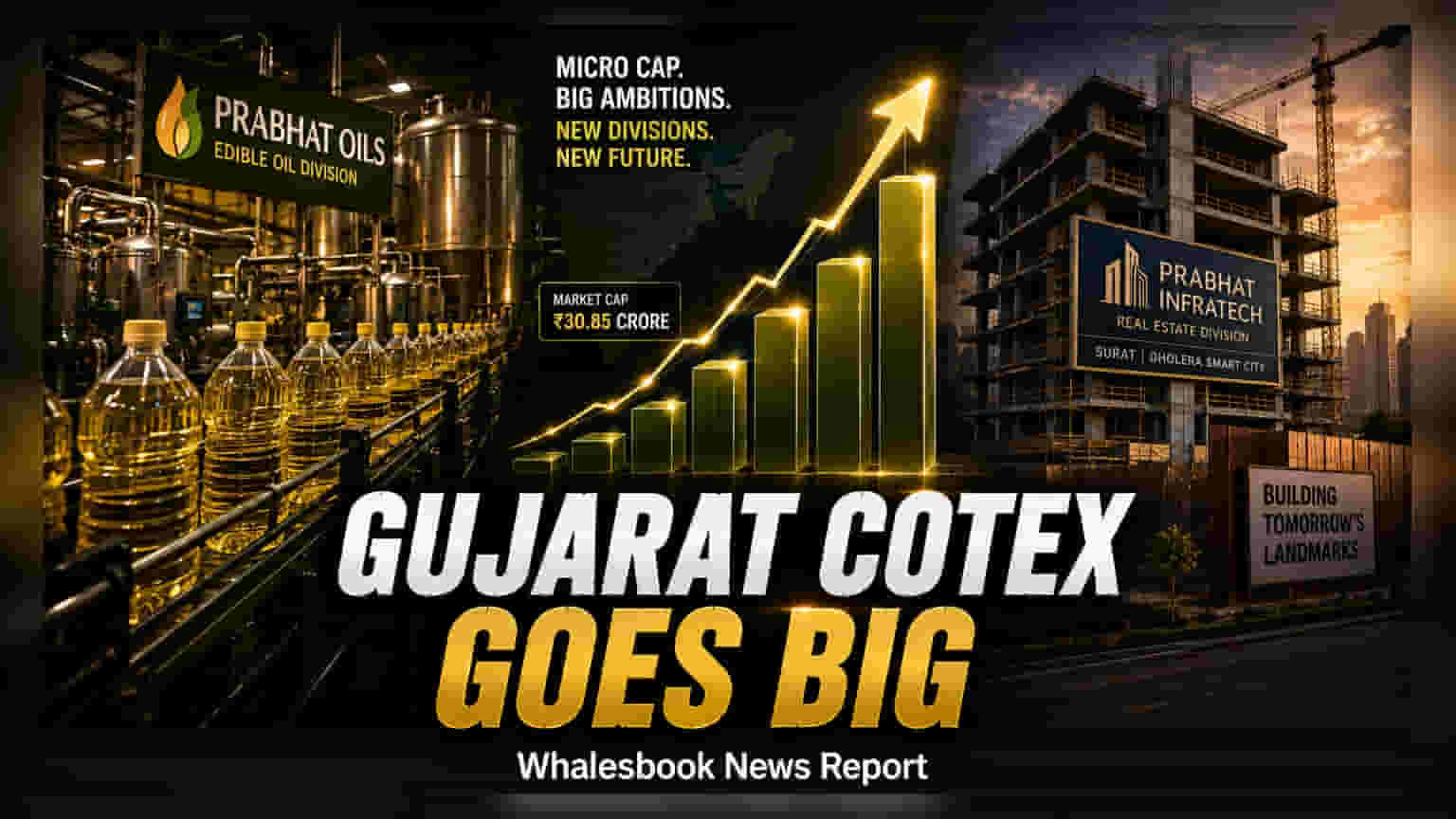 Gujarat Cotex Stock Hits Upper Circuit On Diversification Plans