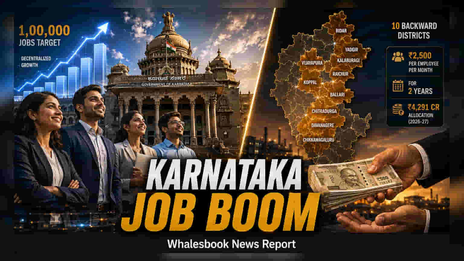 Karnataka Launches Udyoga Nidhi Scheme With ₹2,500 Job Incentive