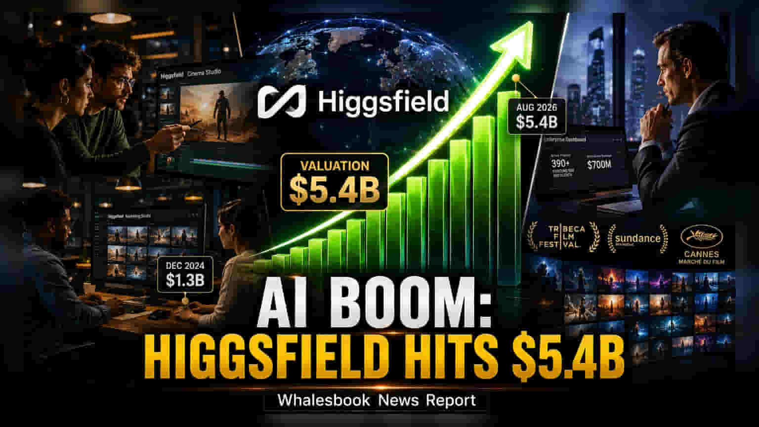 Higgsfield Raises $400M At $5.4B Valuation For AI Video