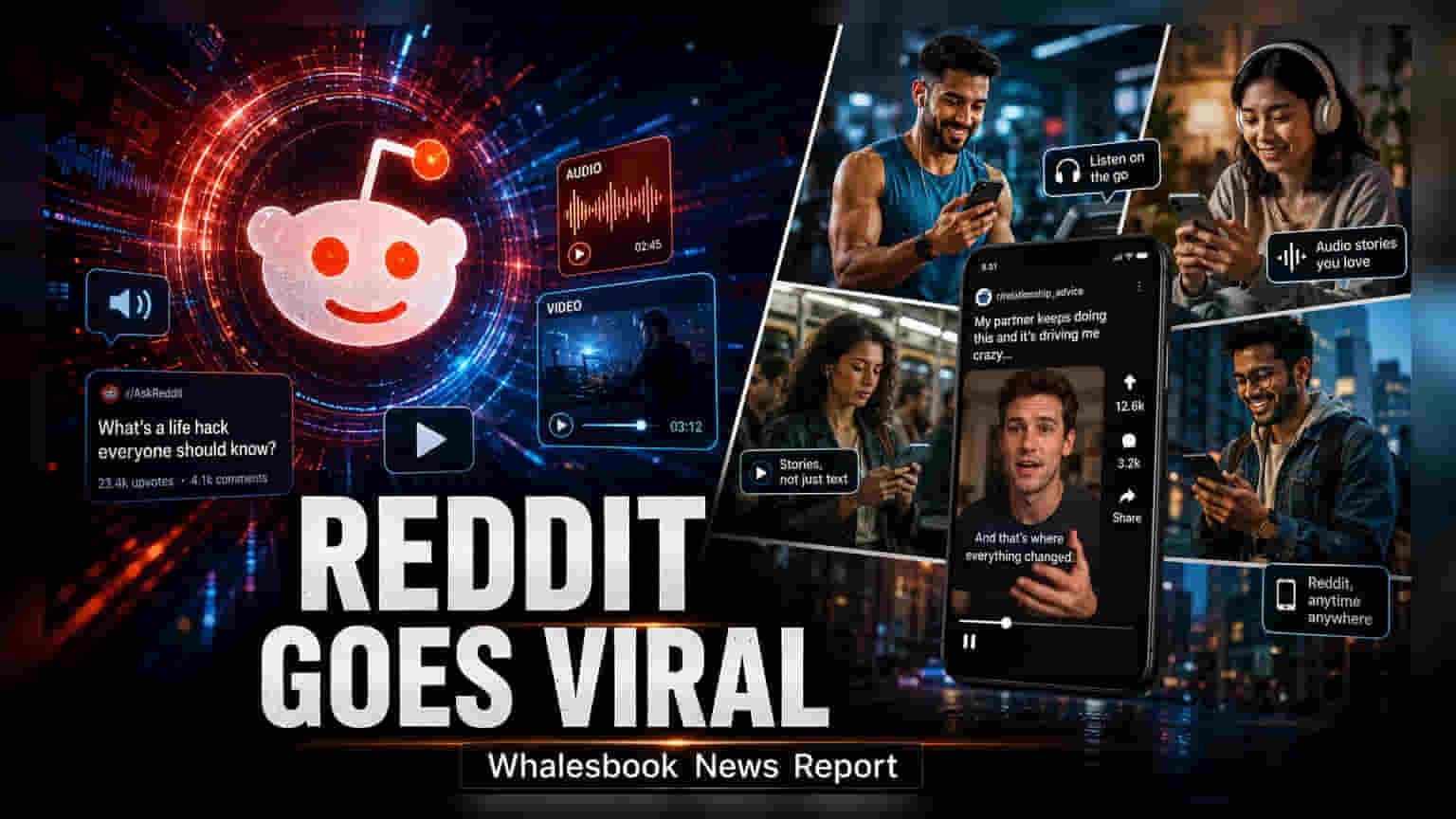 Reddit కొత్త ఫీచర్: టిక్టాక్ తరహాలో వీడియోలు.. S&P 500 లోకి ప్రవేశం!