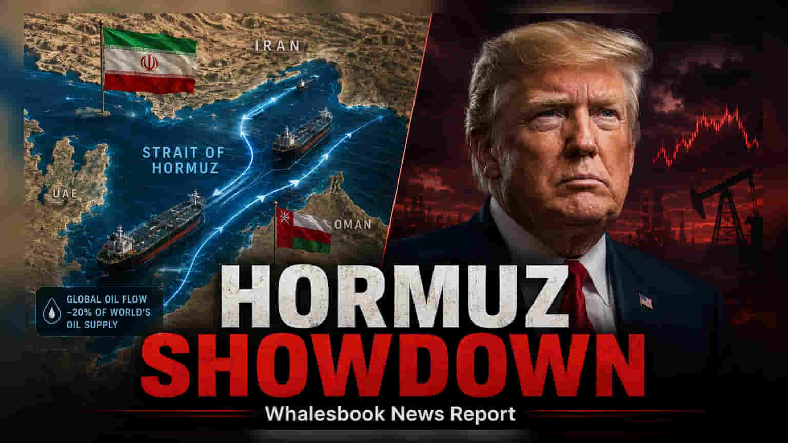 Trump Warns Oman As Hormuz Shipping Talks Stall
