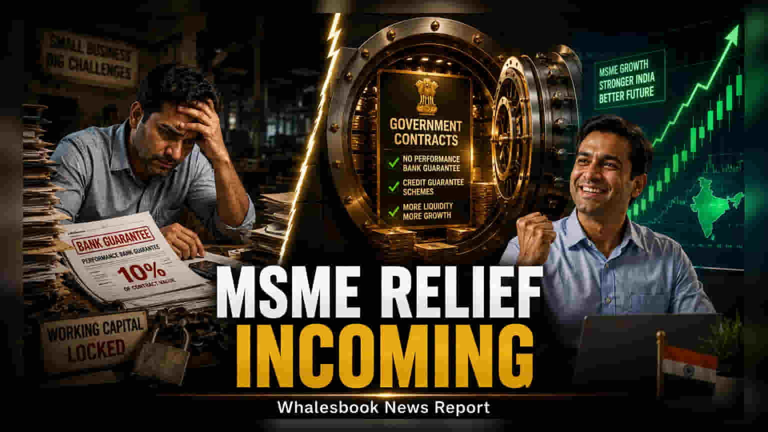 MSMEలకు శుభవార్త! ప్రభుత్వ కాంట్రాక్టుల్లో పనితీరు బ్యాంక్ గ్యారెంటీలు తొలగింపు యోచనలో కేంద్రం