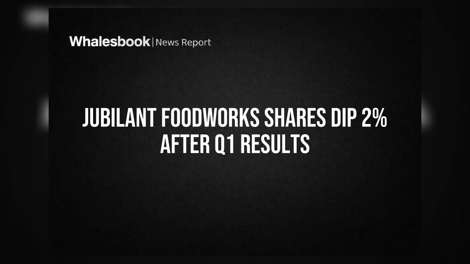 Jubilant Foodworks Share: Q1 निकालांनंतर शेअरमध्ये घसरण, नफ्यावर दबाव