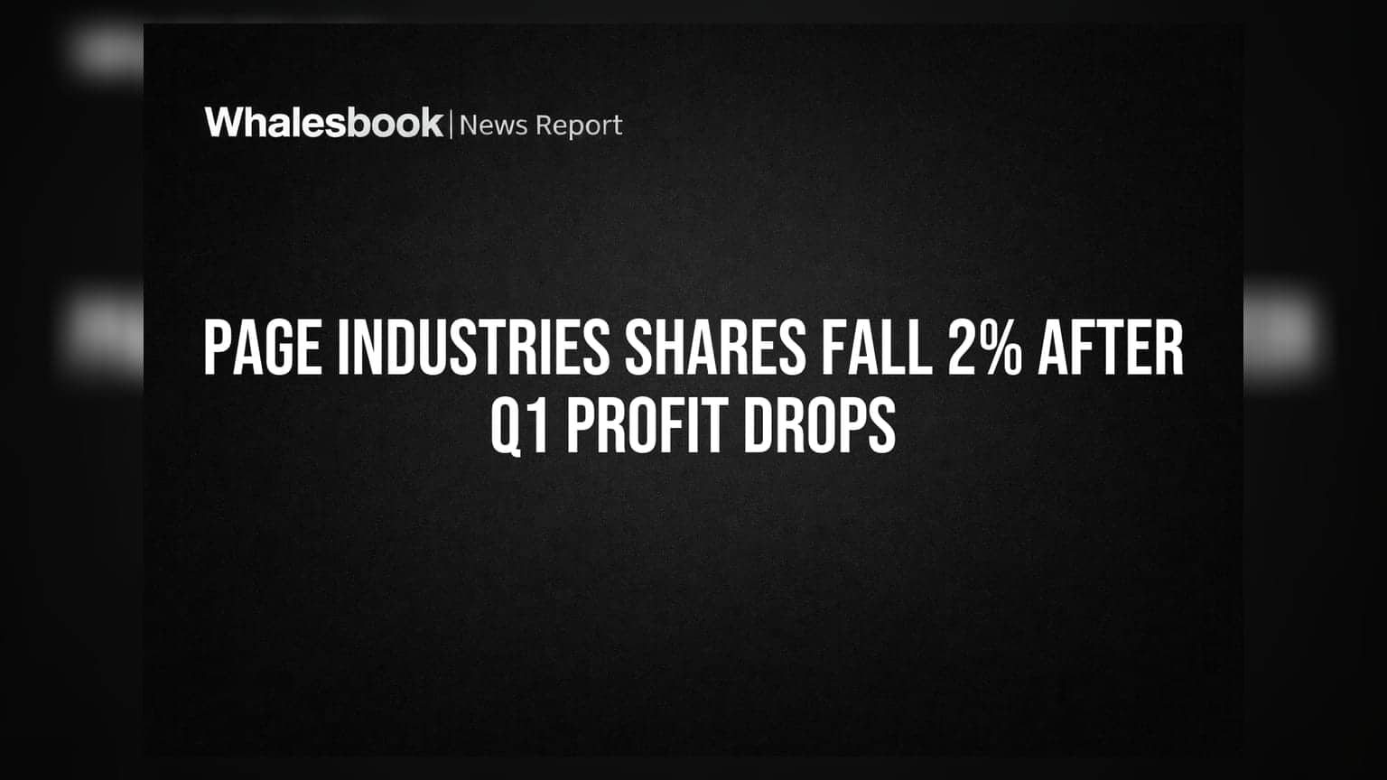 Page Industries Shares: नफ्यात घट, गुंतवणूकदार चिंतेत; शेअर **2%** घसरला!