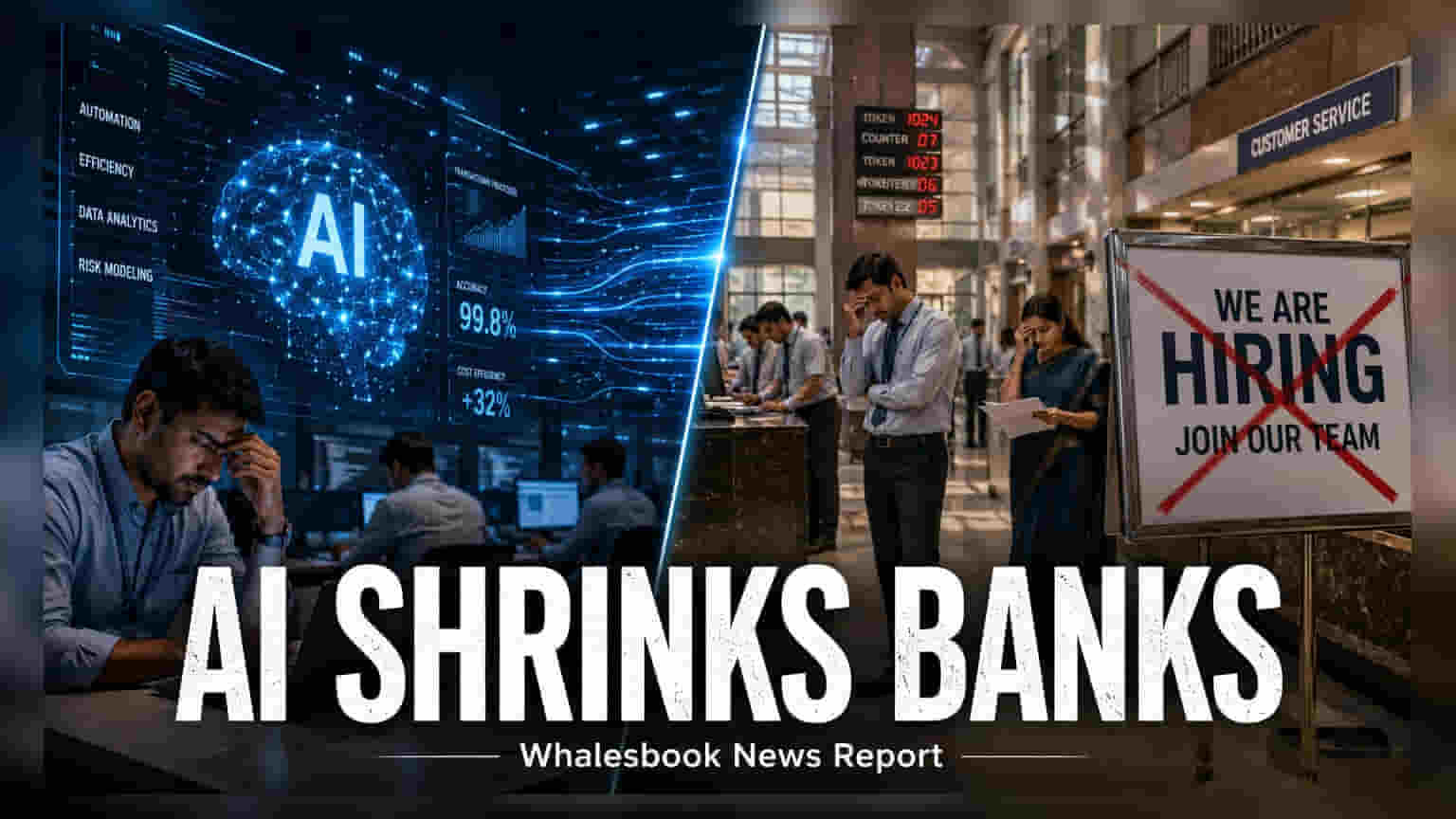 Top Private Banks Cut 10,000 Jobs in FY26 as AI Gains Ground