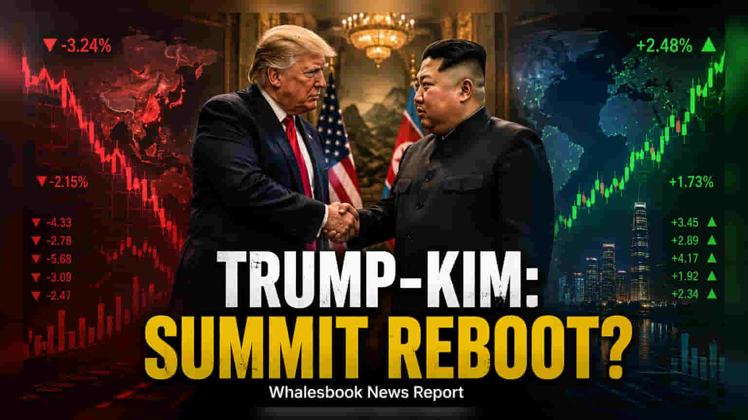 Trump અને Kim Jong Un ની નવેમ્બર માં મુલાકાત? વૈશ્વિક બજારોમાં તેજી-મંદીના સંકેતો
