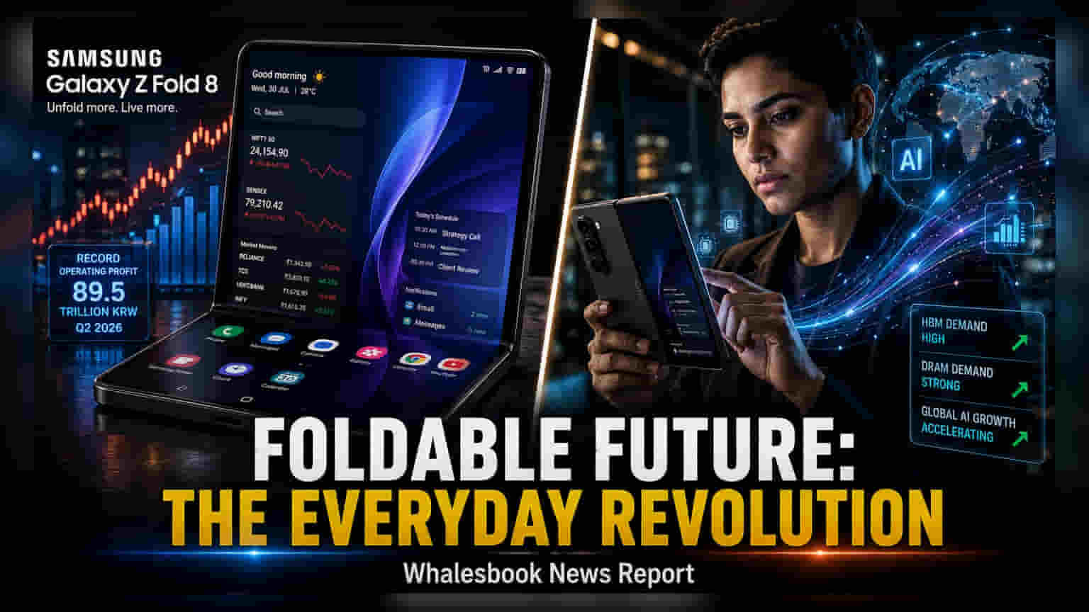 Samsung Galaxy Z Fold 8 Debuts in India at ₹1,79,999