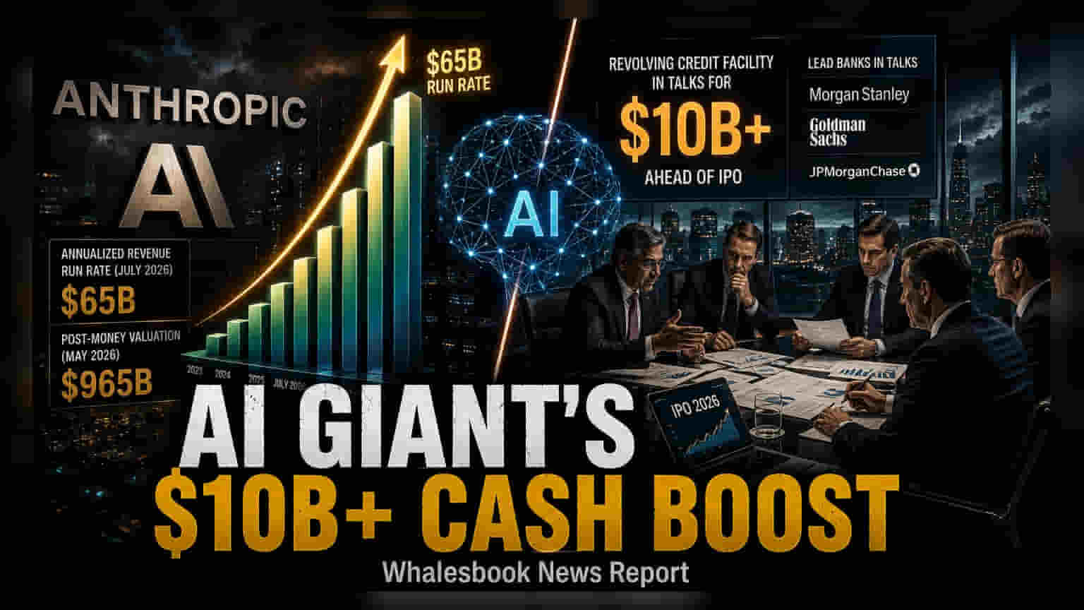 Anthropic Targets $10B Credit Line Before Massive IPO