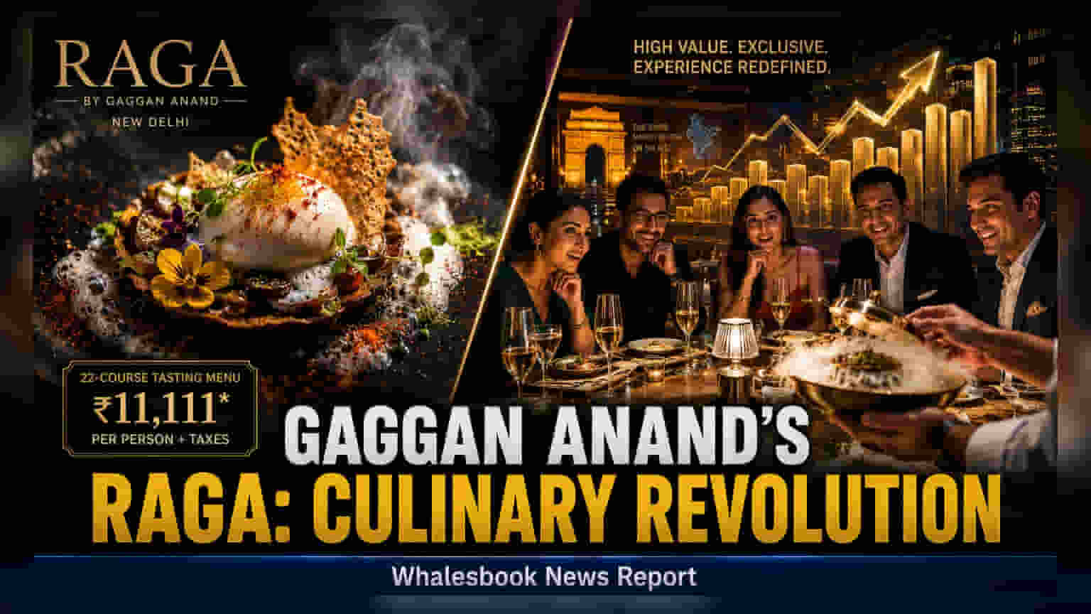 Chef Gaggan Anand’s RAGA Opens In New Delhi With Premium Dining Model