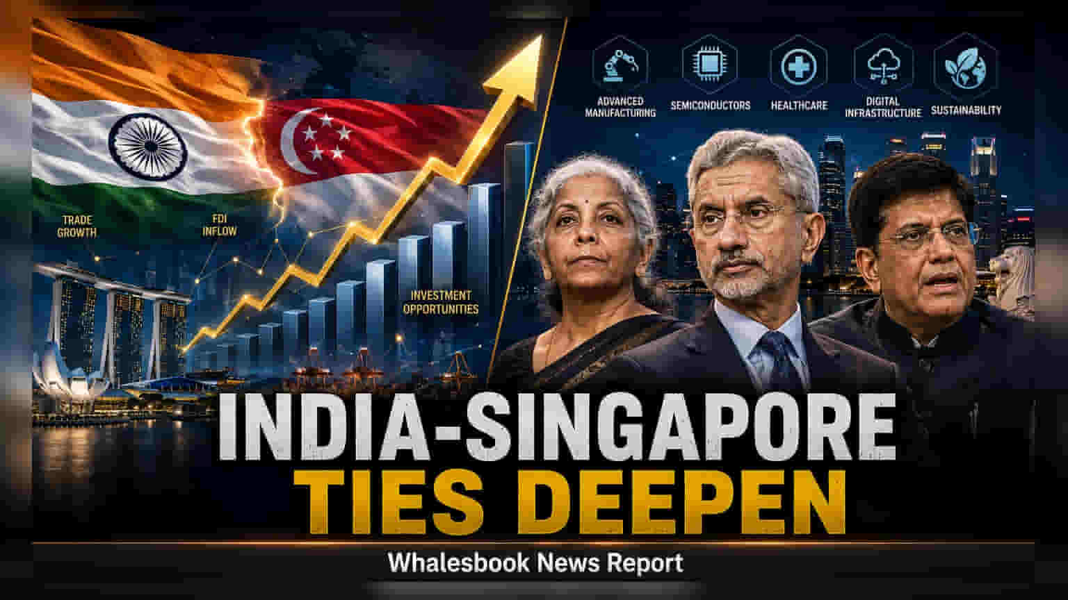 India, Singapore Ministerial Talks Focus on Tech and Manufacturing