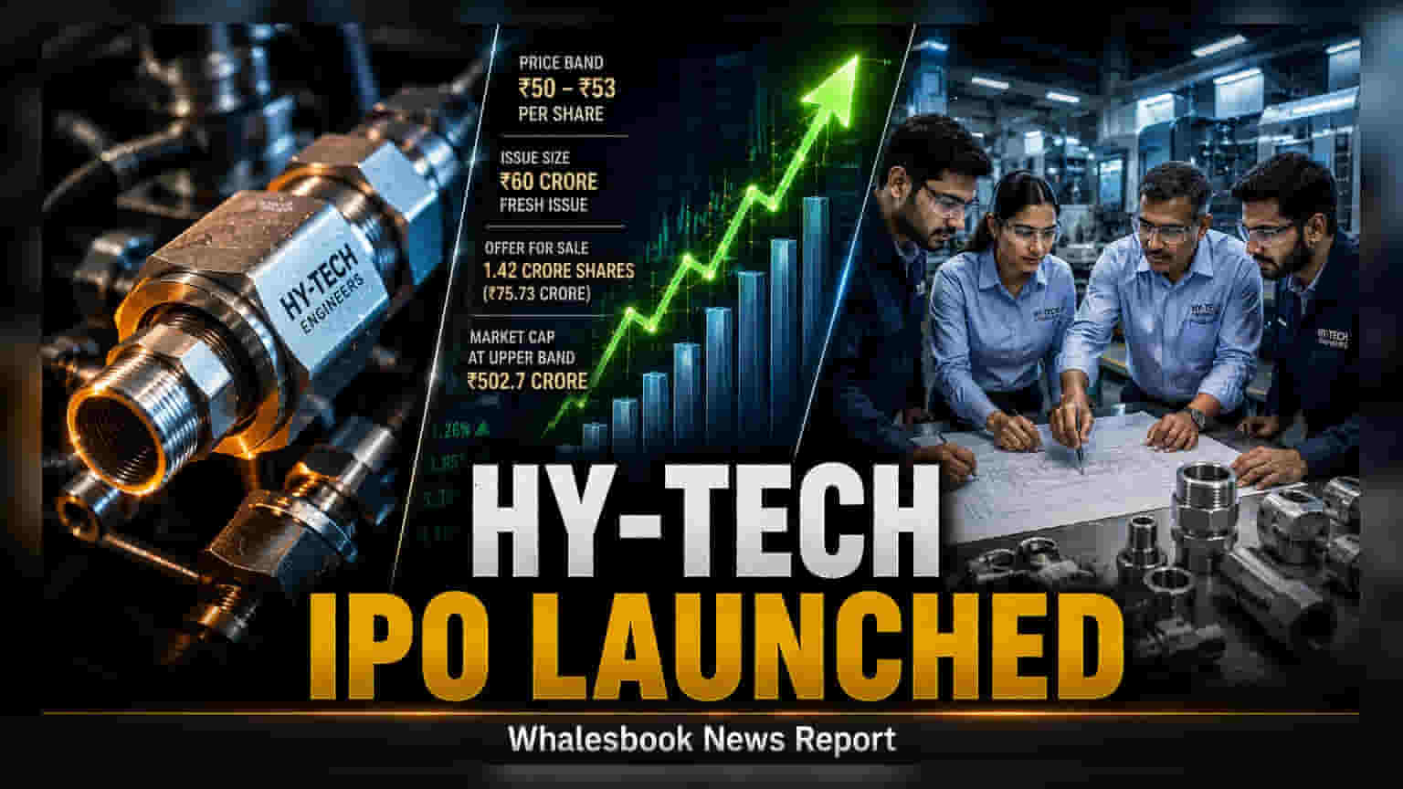 Hy-Tech Engineers IPO Opens Aug 24 at ₹50-53 Price Band