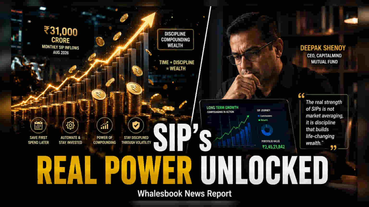 Deepak Shenoy: SIP Discipline Beats Market Averaging