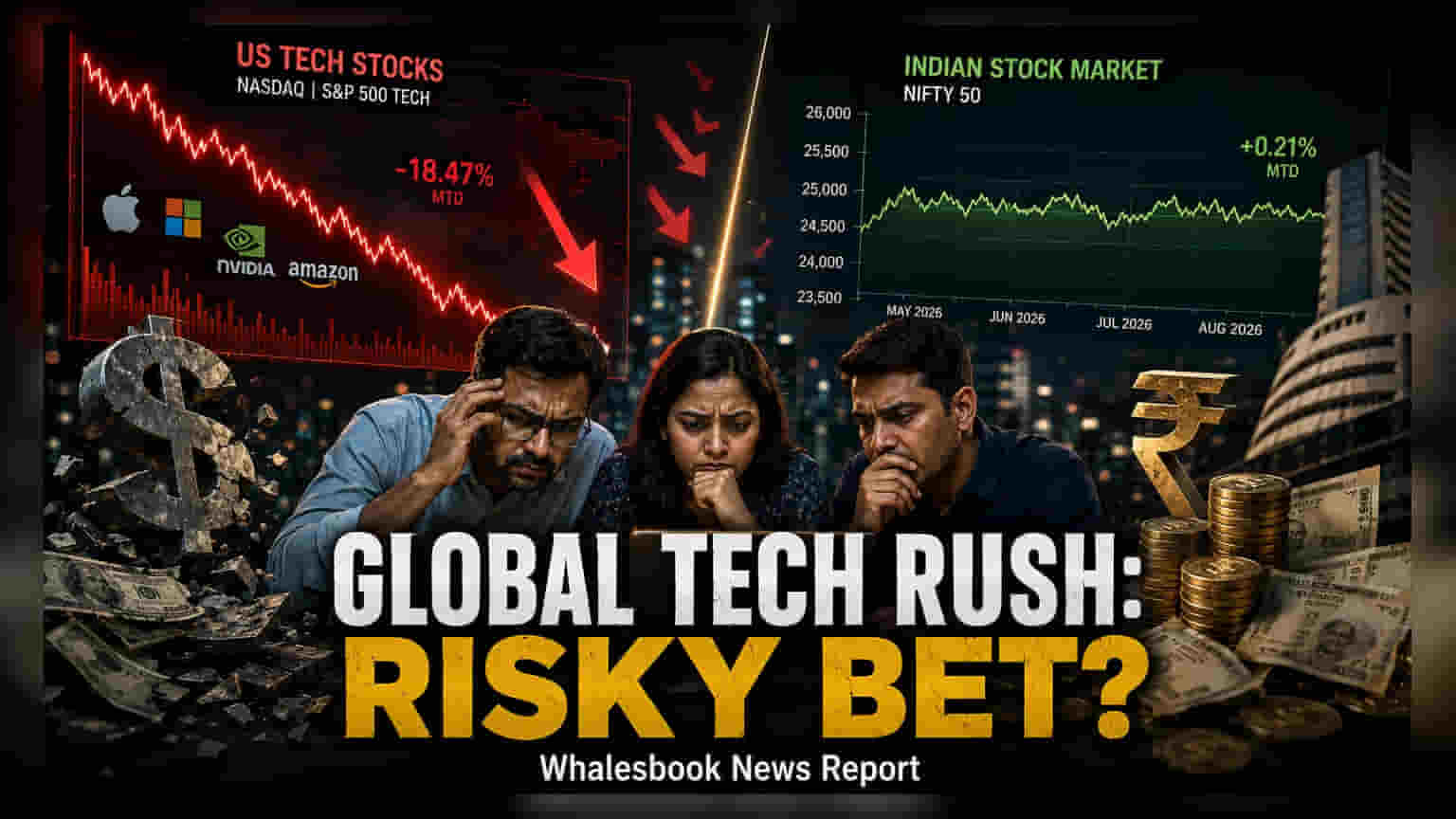 Indian Investors Rush To Global Tech As Domestic Returns Lag: ગ્લોબલ ટેક સ્ટોક્સ તરફ ભારતીયોનો મોહ, ડોમેસ્ટિક રિટર્ન પર રહેલા પ્રશ્નો?