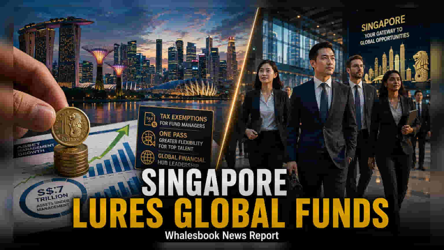 Singapore: ਫੰਡ ਮੈਨੇਜਰਾਂ ਲਈ ਨਵੇਂ ਟੈਕਸ ਤੇ ਵੀਜ਼ਾ ਛੋਟਾਂ ਦਾ ਐਲਾਨ