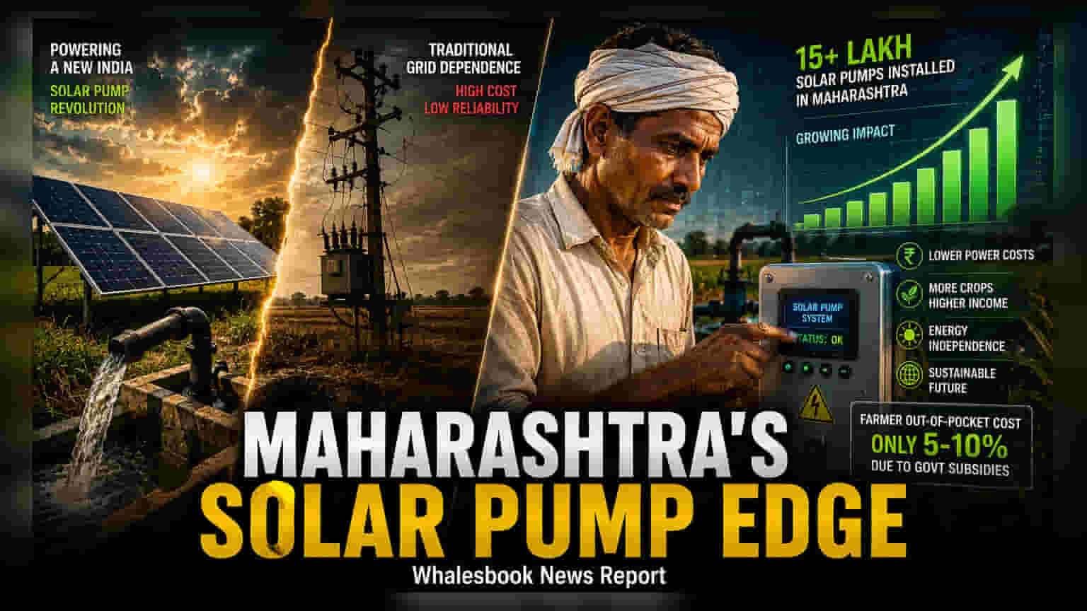 GK Energy: விவசாயிகளுக்கு இனி இலவச மின்சாரம்! ₹236 கோடி ஒப்பந்தம், 55% வருவாய் வளர்ச்சி!