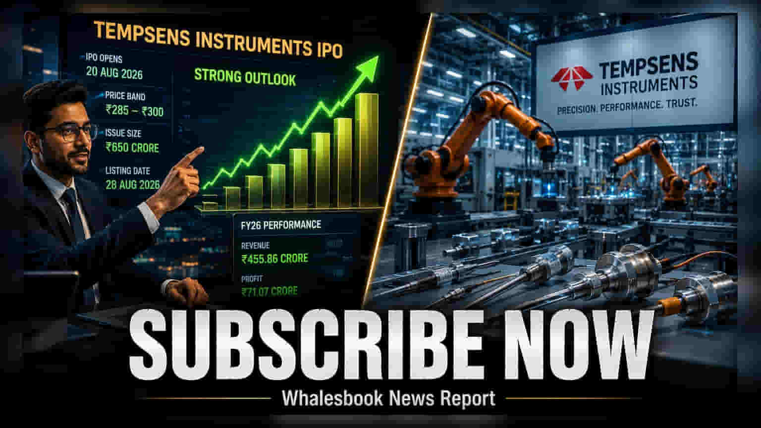 Tempsens Instruments IPO: ₹650 કરોડનો IPO 20 ઓગસ્ટે ખૂલશે, જાણો ભાવ અને ડિટેલ્સ