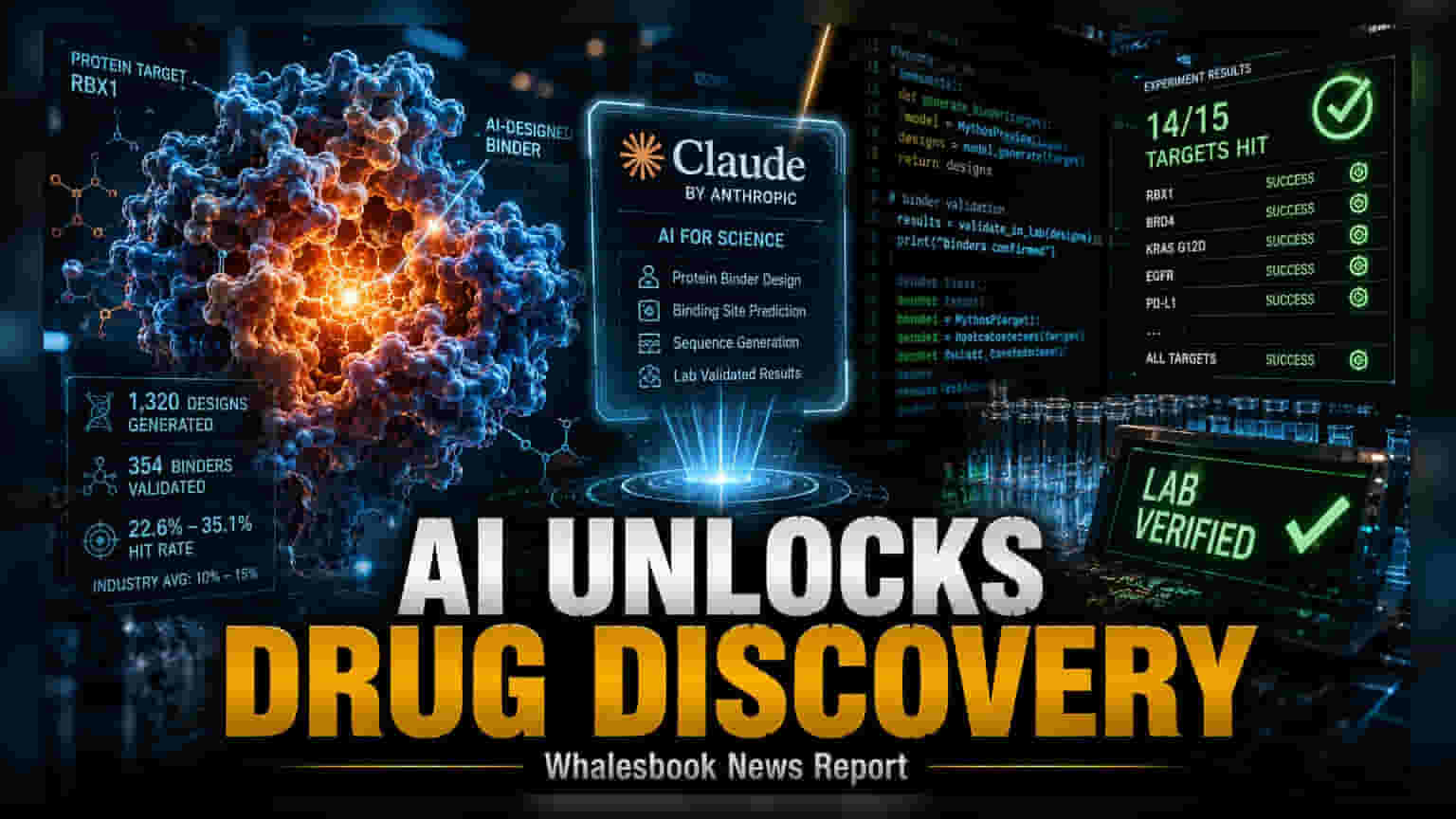 Anthropic AI Breakthrough In Protein Design Boosts Drug Discovery