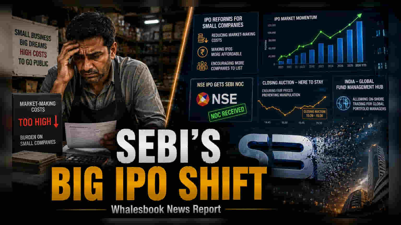 SEBI ਦਾ ਵੱਡਾ ਫੈਸਲਾ: ਛੋਟੀਆਂ ਕੰਪਨੀਆਂ ਲਈ IPO ਸੌਖੇ, NSE ਨੂੰ ਮਿਲੀ ਲਿਸਟਿੰਗ ਦੀ ਇਜਾਜ਼ਤ