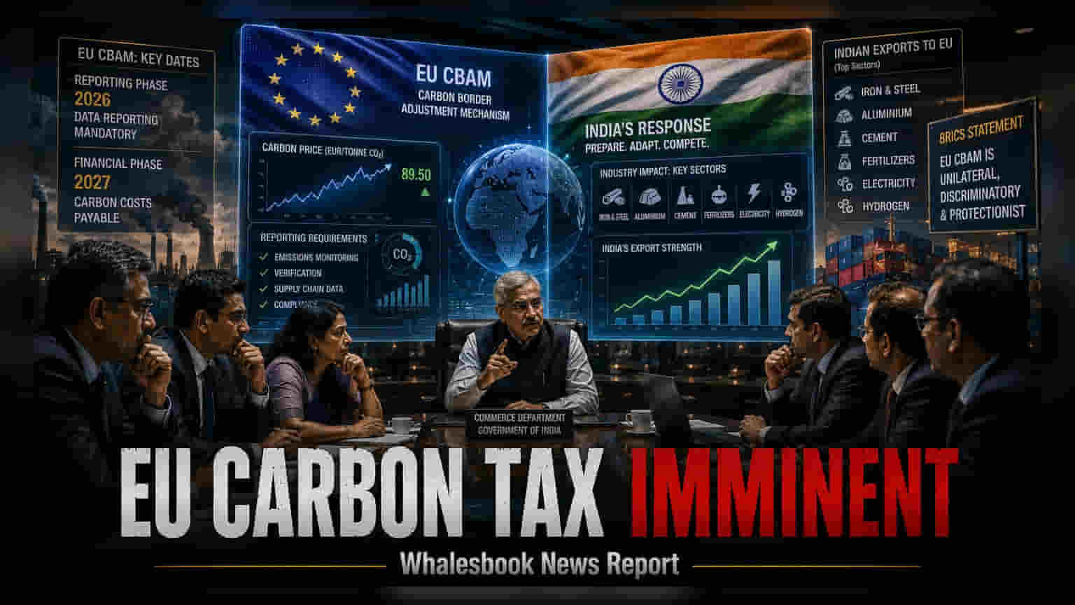 India Ramps Up EU Carbon Tax Readiness as 2027 Deadline Looms