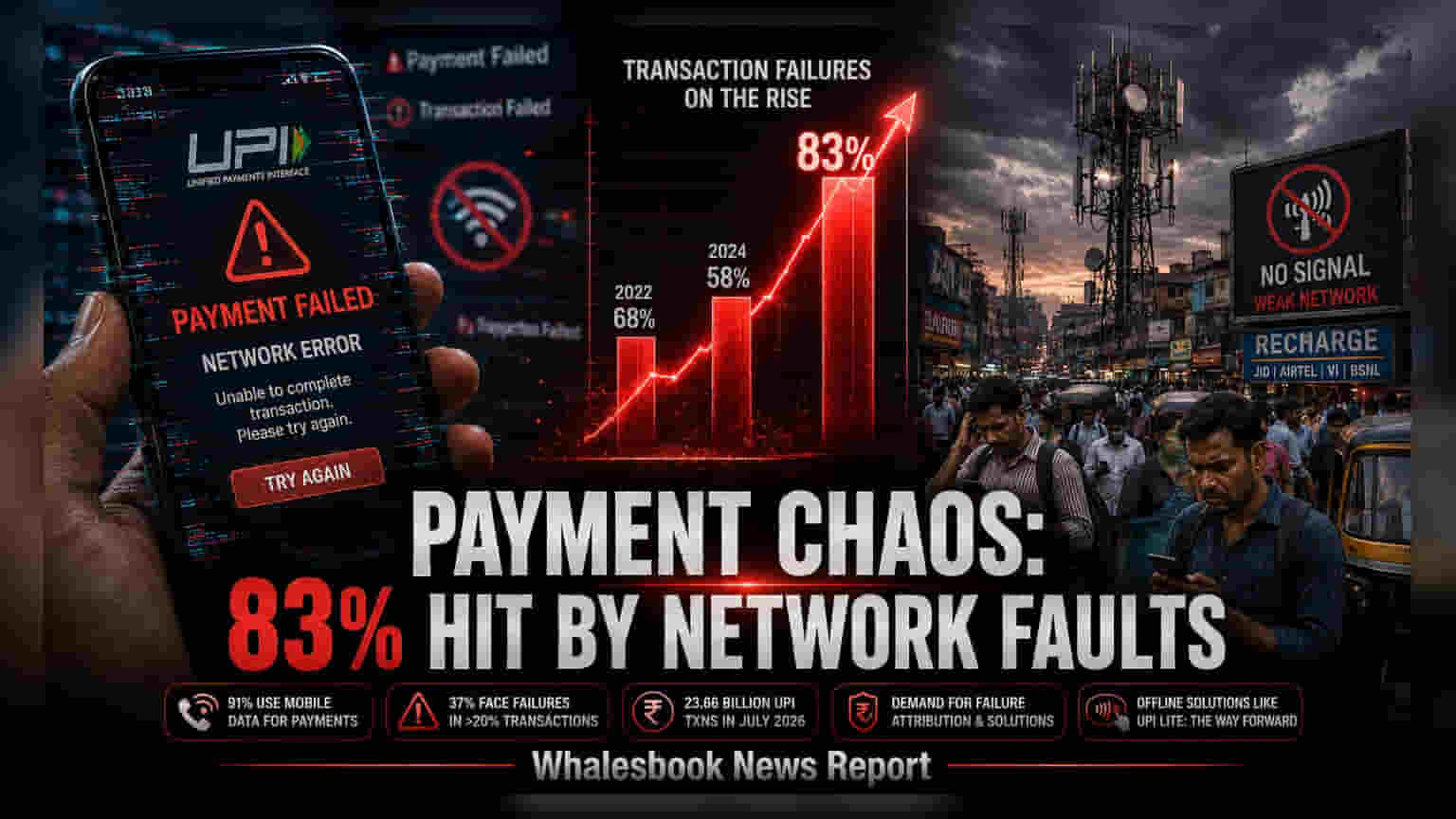 Digital Payment Glitches Rise as 83% of Users Report Monthly Failures