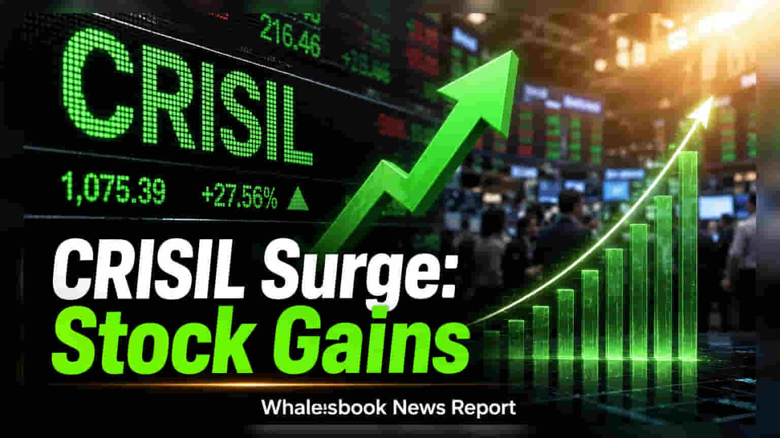 CRISIL Q1 FY26 Results: કંપનીનો ચોખ્ખો નફો **26%** વધ્યો, શેરબજારમાં તેજી