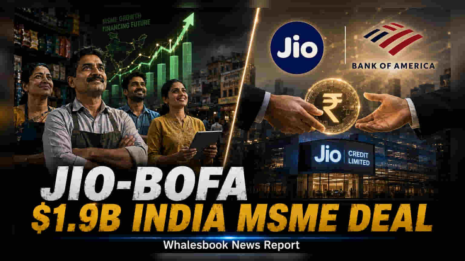 Jio Financial, BofA Sign $1.9 Billion Deal for Jio Credit