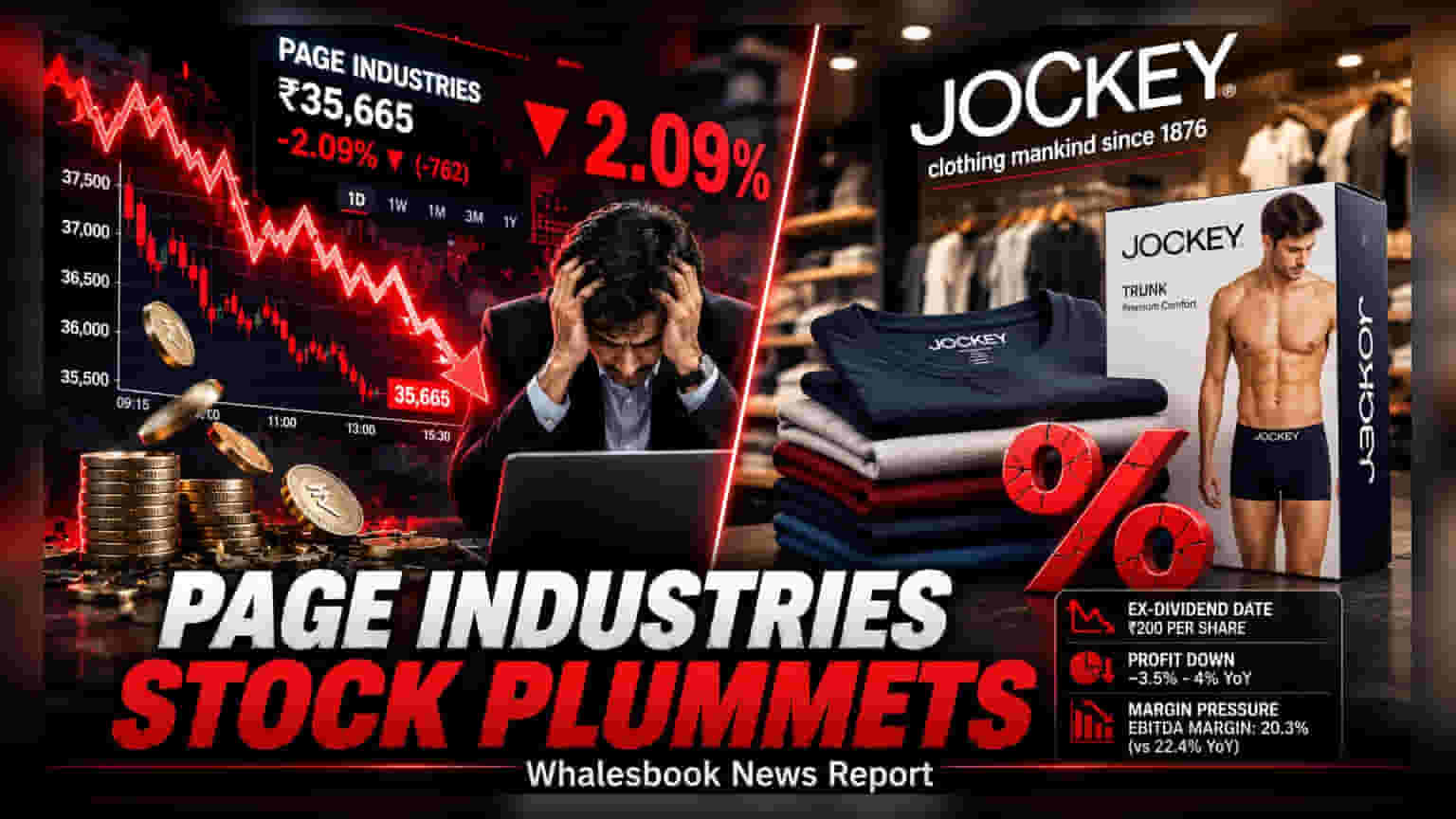 Page Industries Shares Slip 2% as Stock Turns Ex-Dividend