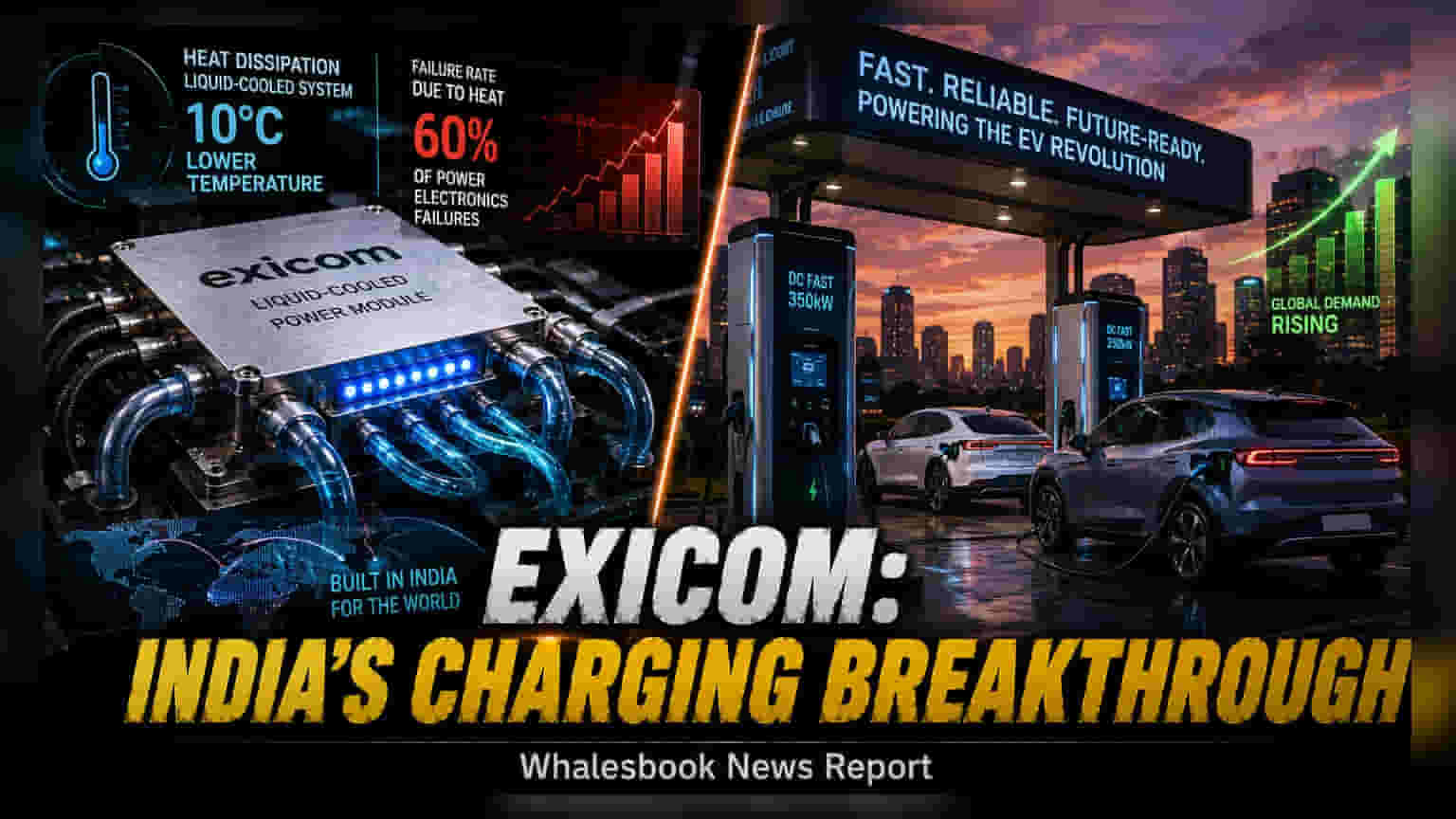 Exicom Starts India’s First Liquid-Cooled EV Charger Output