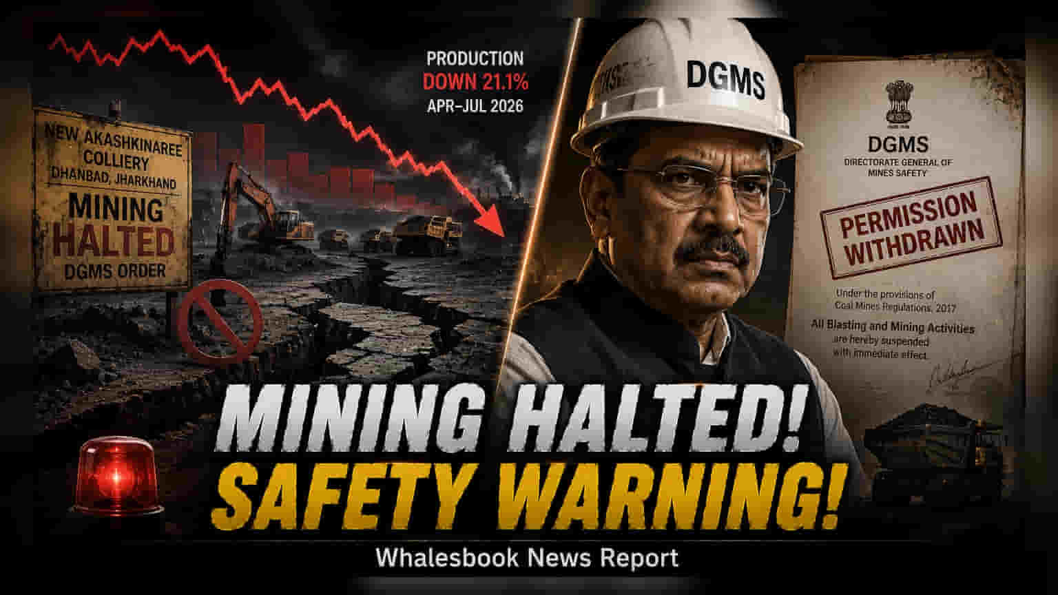 BCCL Stops New Akashkinaree Mining After Safety Ban