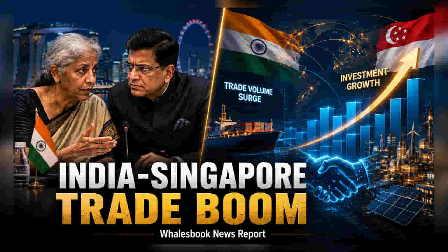India-Singapore Ministerial Talks Focus on Tech and Manufacturing FDI