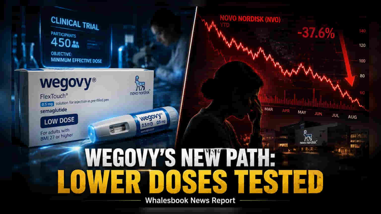 Novo Nordisk Starts Wegovy Low-Dose Trial to Expand Reach