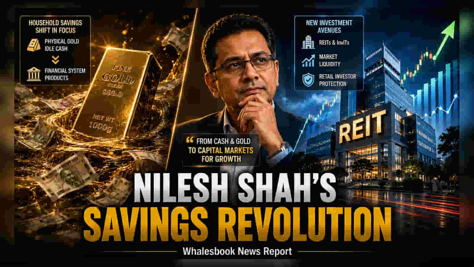 Nilesh Shah Pitches New Gold and REIT Mutual Fund Products