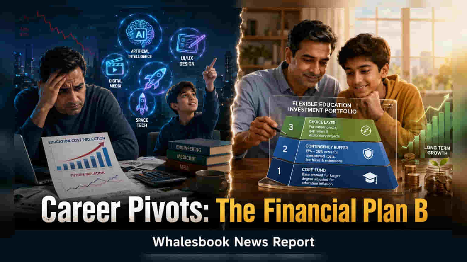 Financial Planning: How Parents Can Fund Shifting Career Paths