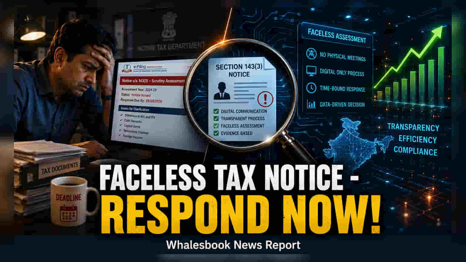 Faceless Tax Scrutiny: How to Handle Section 143(3) Notices