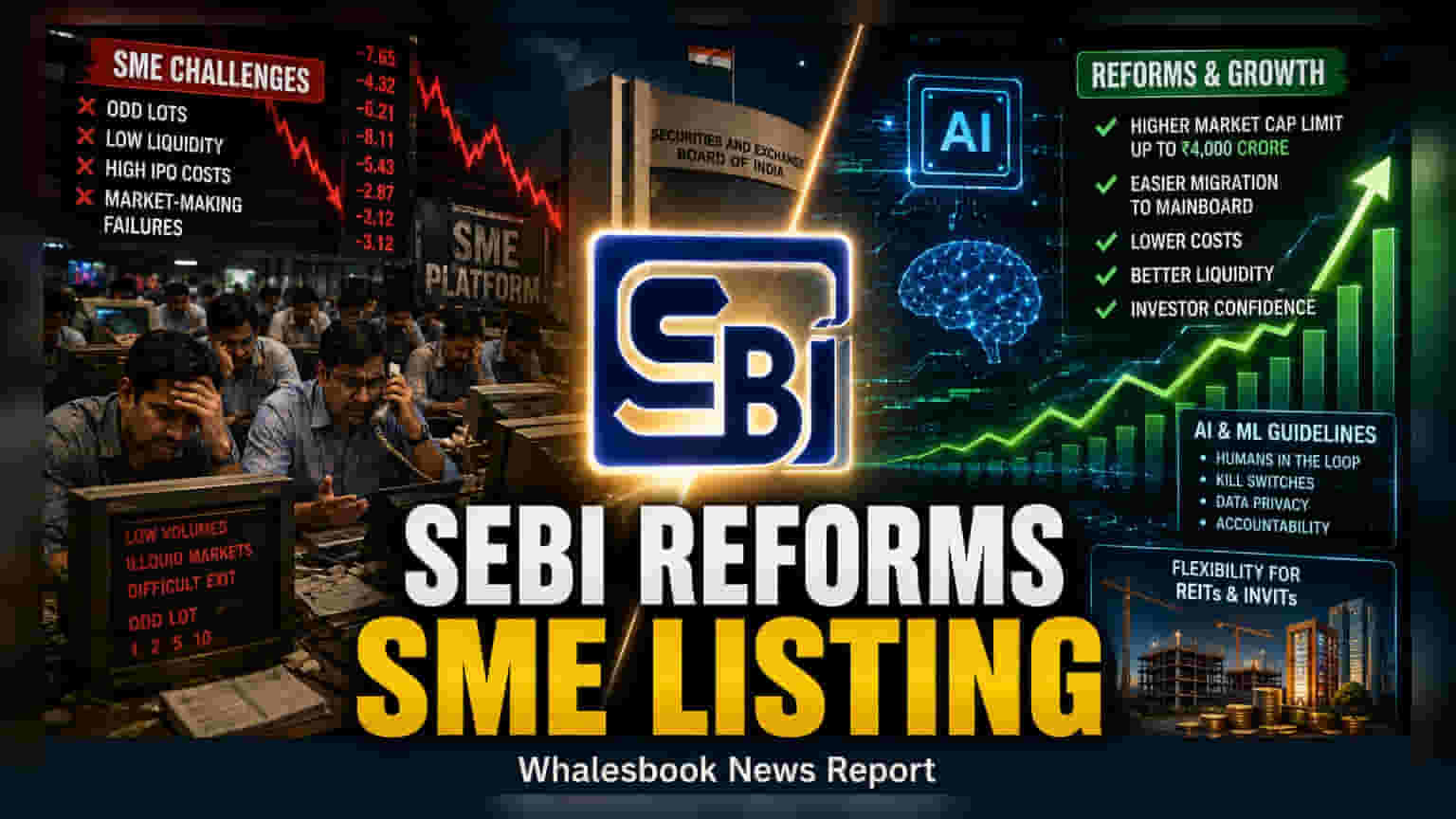 SEBI Plans SME Listing Overhaul to Fix Trading Hurdles